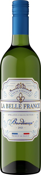 La Belle France 2021 Bordeaux Blanc Bordeaux AOP, France