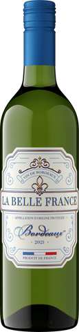 La Belle France 2021 Bordeaux Blanc Bordeaux AOP, France