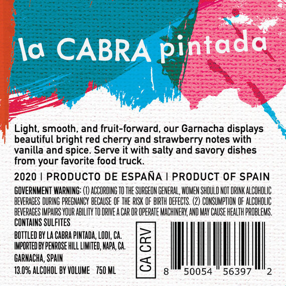 La Cabra Pintada 2020 Garnacha, Spain