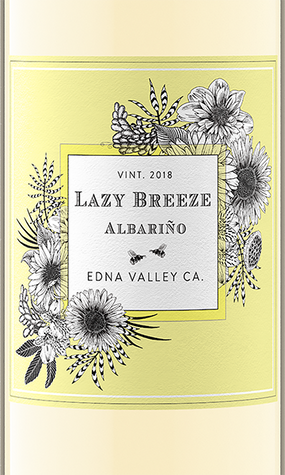 Lazy Breeze 2018 Albariño Edna Valley, California