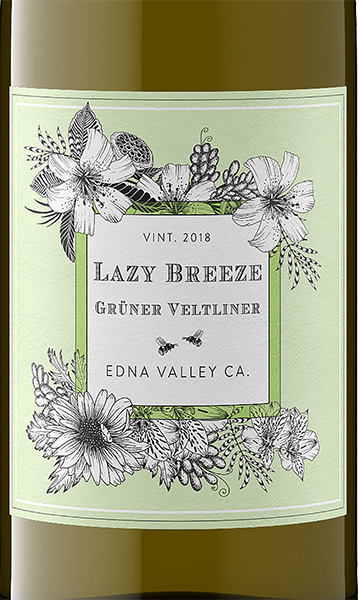 Lazy Breeze 2018 Grüner Veltliner Edna Valley, California