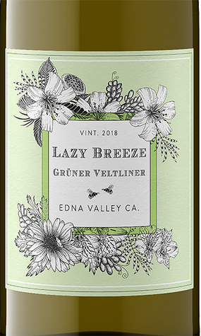 Lazy Breeze 2018 Grüner Veltliner Edna Valley, California