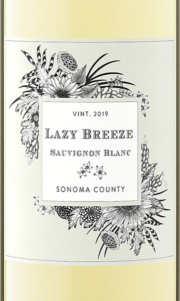 Lazy Breeze 2019 Sauvignon Blanc Sonoma County, California