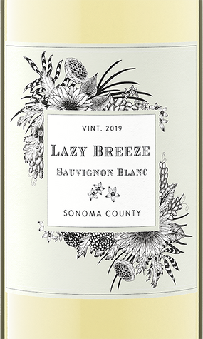 Lazy Breeze 2019 Sauvignon Blanc Sonoma County, California