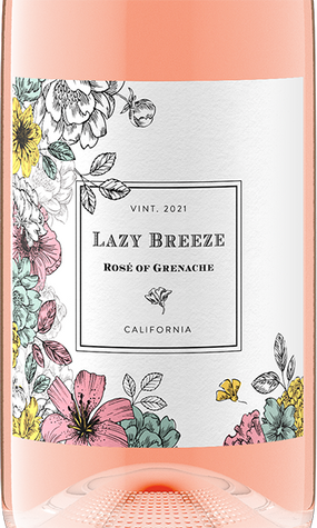 Lazy Breeze 2021 Rosé of Grenache, California