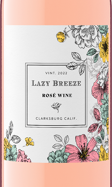 Lazy Breeze 2022 Rosé Clarksburg, California