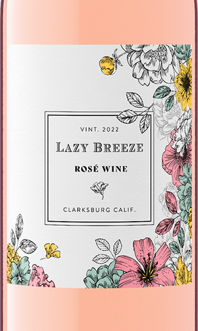 Lazy Breeze 2022 Rosé Clarksburg, California