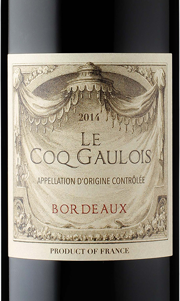 Le Coq Gaulois 2014 Bordeaux France