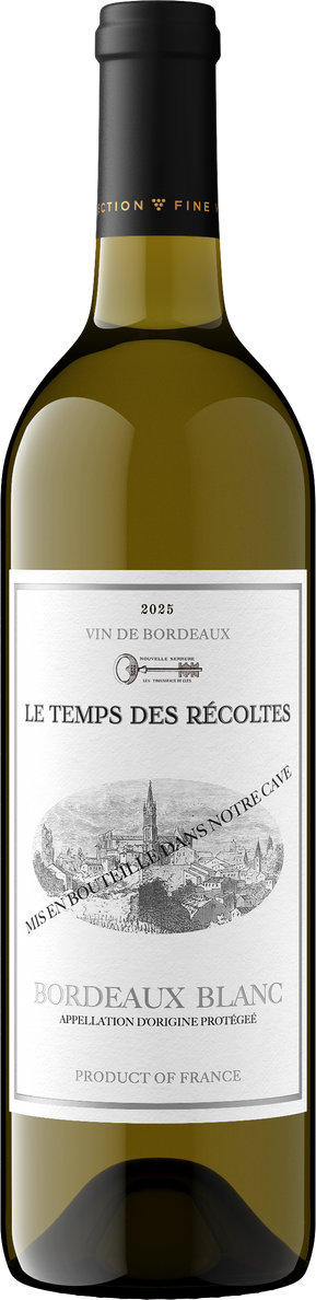 Product image for Le Temps des Récoltes 2025 Bordeaux Blanc Bordeaux AOP