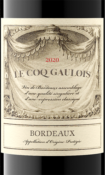 Le Coq Gaulois 2020 Bordeaux Rouge Bordeaux AOP, France