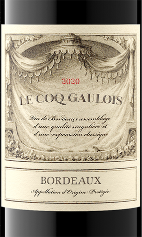 Le Coq Gaulois 2020 Bordeaux Rouge Bordeaux AOP, France