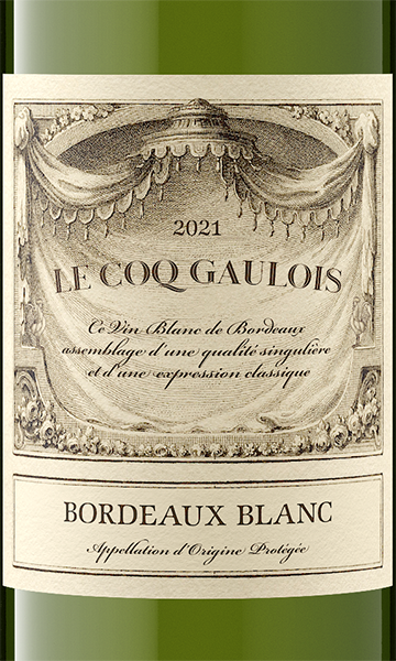 Le Coq Gaulois 2021 Bordeaux Blanc Bordeaux AOP, France