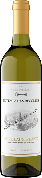 Le Temps des Récoltes 2019 Bordeaux Blanc Bordeaux AOP, France