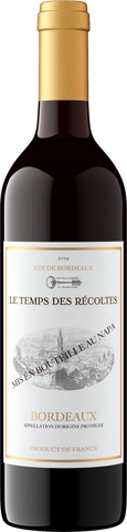 Le Temps des Récoltes 2019 Bordeaux Rouge Bordeaux AOP, France