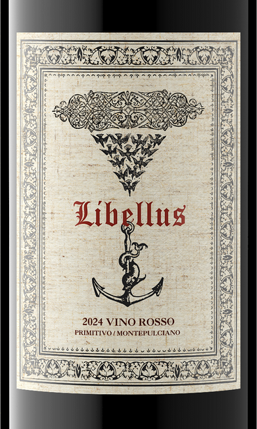Libellus 2024 Red Blend Italy Front Label