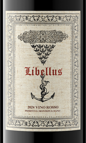 Libellus 2024 Red Blend Italy Front Label