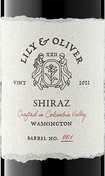 Lily & Oliver 2022 Shiraz Columbia Valley, Washington