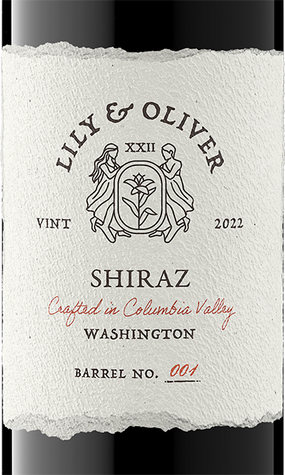 Lily & Oliver 2022 Shiraz Columbia Valley, Washington