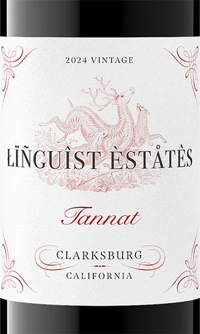 Linguist Estates Tannat Front Label
