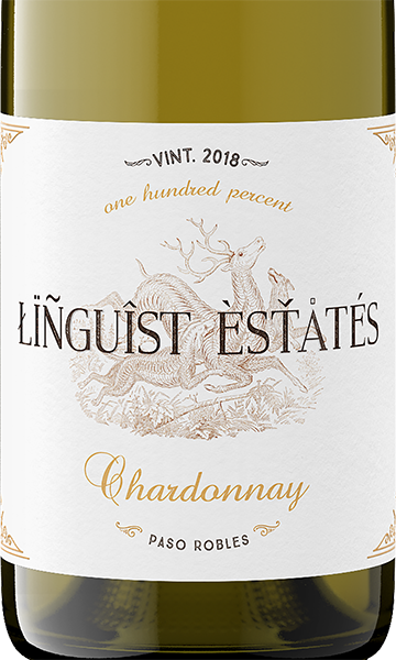 Linguist Estates 2018 Chardonnay Paso Robles, California