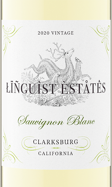 Linguist Estates 2020 Sauvignon Blanc Clarksburg, California