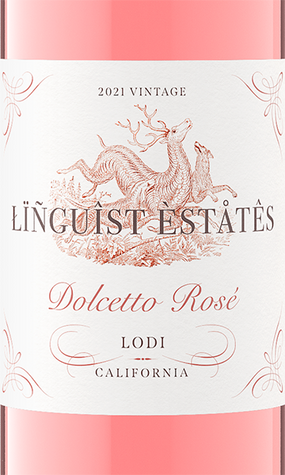 Linguist Estates 2021 Dolcetto Rosé Lodi, California