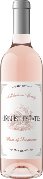 Linguist Estates NV Rosé of Sangiovese Mendocino County, California