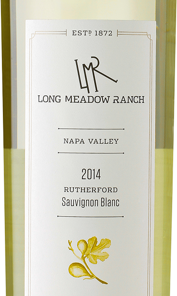 Long Meadow Ranch 2014 Sauvignon Blanc Rutherford Napa Valley California