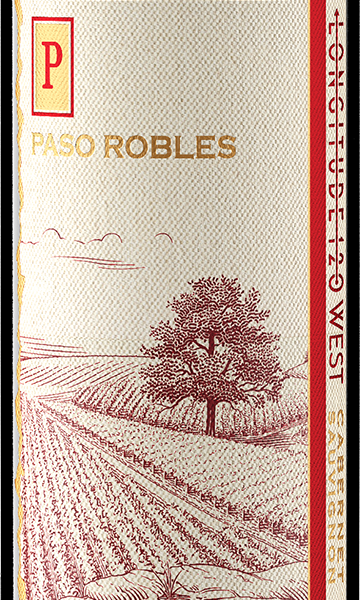 Longitude 120 West 2018 Cabernet Sauvignon Paso Robles, California 