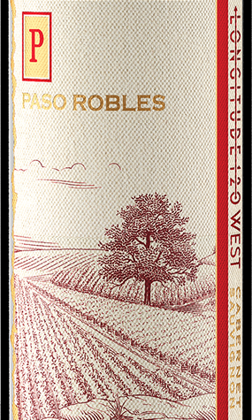 Longitude 120 West 2018 Cabernet Sauvignon Paso Robles, California 