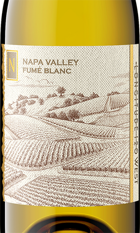 Longitude120 West Fume Blanc Front Label