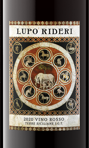 Lupo Rideri 2020 Vino Rosso Terre Siciliane IGT, Italy