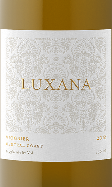Luxana 2018 Viognier Central Coast, California