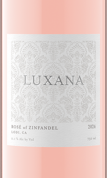 Luxana 2024 Rosé of Zinfandel Lodi, California