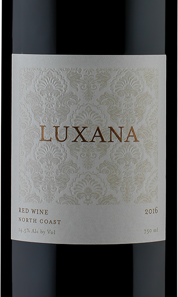 Luxana 2016 Red Wine North Coast, California