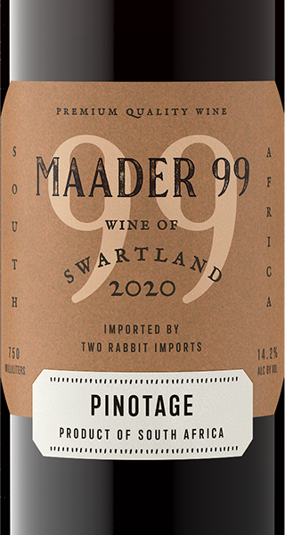 Maader 99 2020 Pinotage Swartland, South Africa