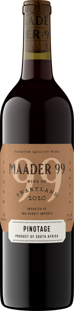 Maader 99 2020 Pinotage Swartland, South Africa