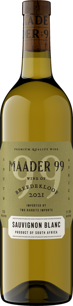 Maader 99 2021 Sauvignon Blanc Breedekloof, South Africa