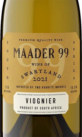 Maader 99 2021 Viognier Swartland, South Africa