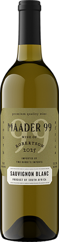Maader 99 Sauvignon Blanc Bottle