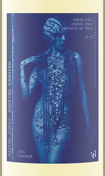 Maiden's Delight 2019 Pinot Grigio Garda DOC, Italy