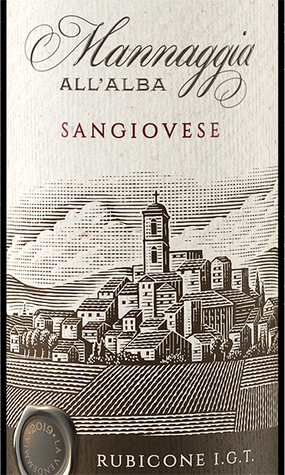 Mannaggia All'Alba 2019 Sangiovese Rubicone IGT, Italy