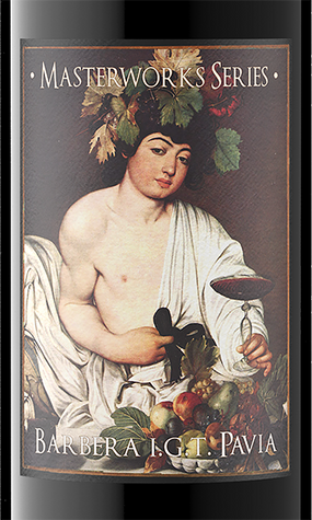 Masterworks Series: Caravaggio 2018 Barbera Provincia di Pavia IGT, Italy