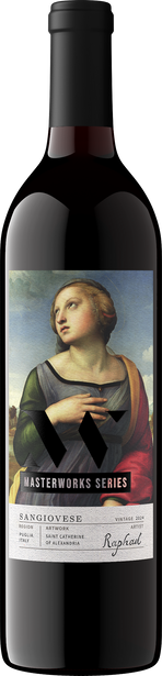 Masterworks Series 2024 Sangiovese Bottle