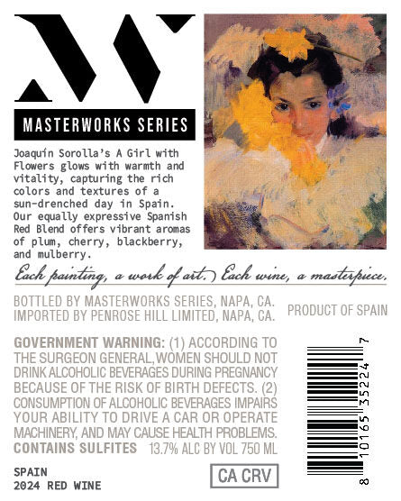 Masterworks Series 2024 Vino Tinto Spain