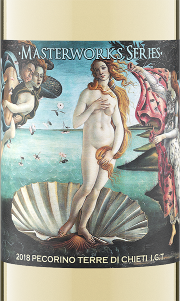 Masterworks Series: Botticelli 2018 Pecorino Terre di Chieti IGT, Italy
