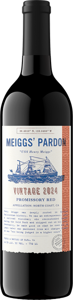 Meiggs' Pardon 2024 Promissory Red Bottle