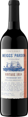 Meiggs' Pardon 2024 Promissory Red Bottle