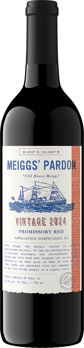 Product image for Meiggs' Pardon 2024 Promissory Red North Coast, California