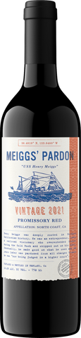 Meiggs' Pardon 2021 Promissory Red North Coast, California